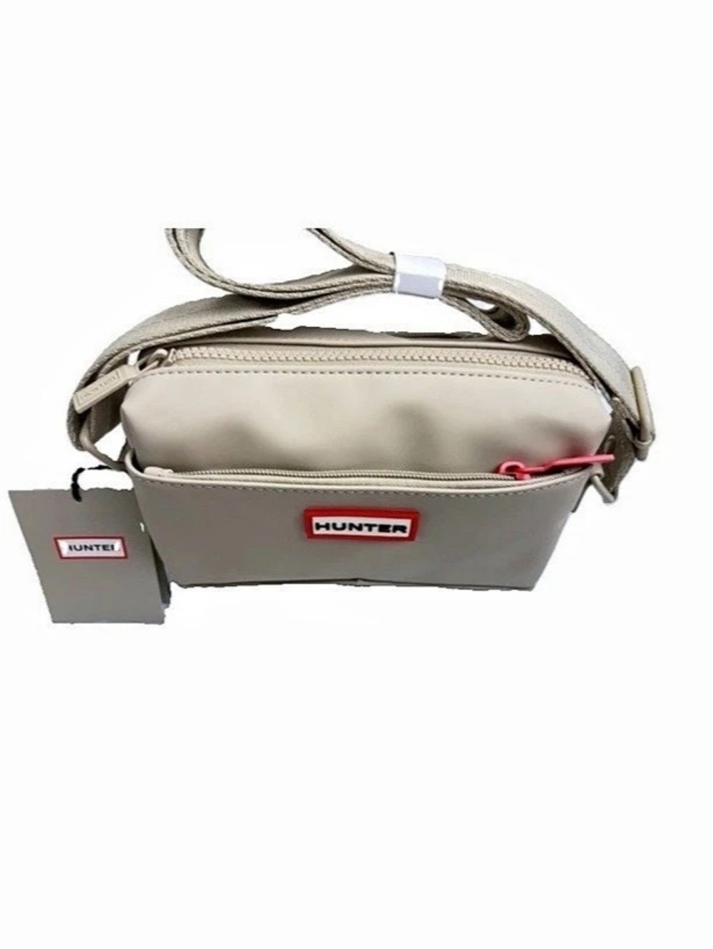 Hunter Nylon Crossbody Bag Gray NWT - Picture 4 of 8